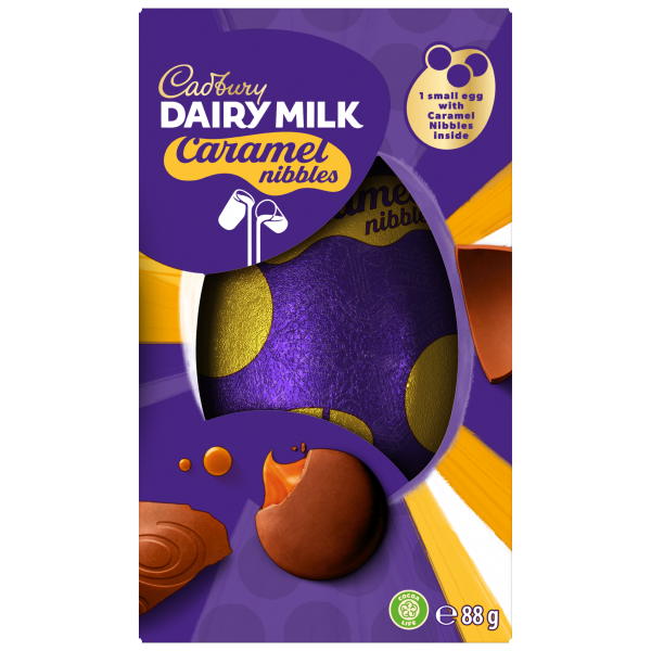 Cadbury Dairy Milk Caramel Nibbles Egg 88g