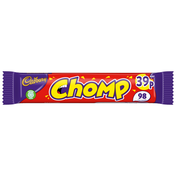 Cadbury Chomp Chocolate Bar Pm 39p 21g