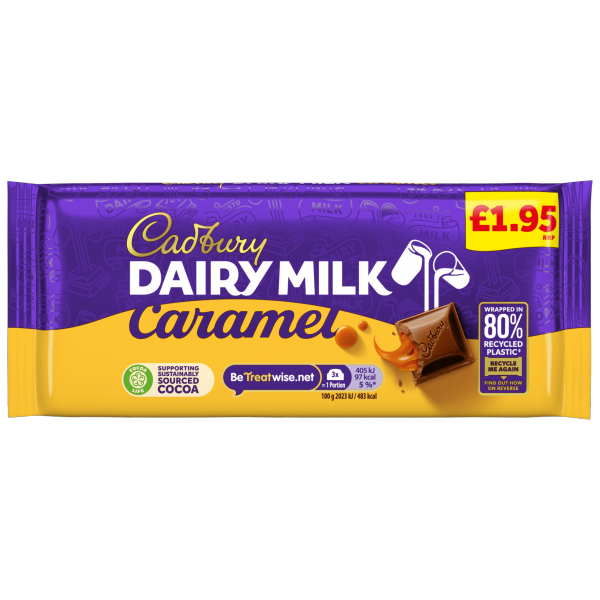 Cadbury Caramel Pm £1.95 120g