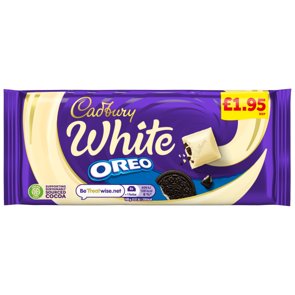 Cadbury Oreo White Pm £1.95 120g