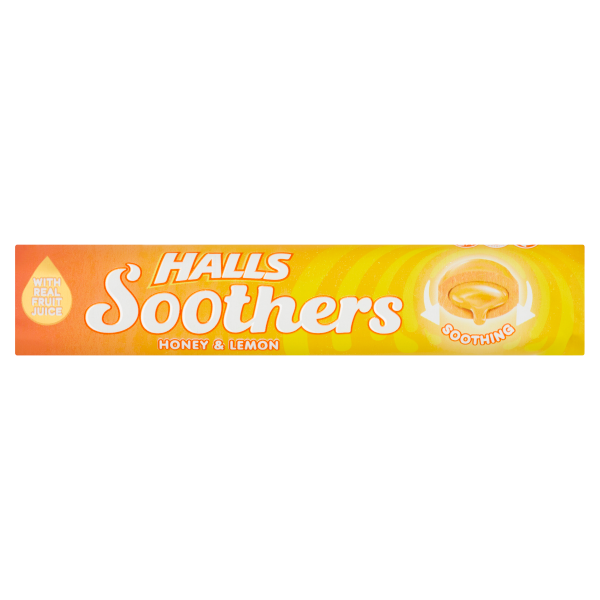 Halls Soothers Honey & Lemon 45g