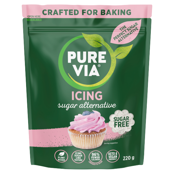 Pure Via Bakers Secret Icing Sugar 220G