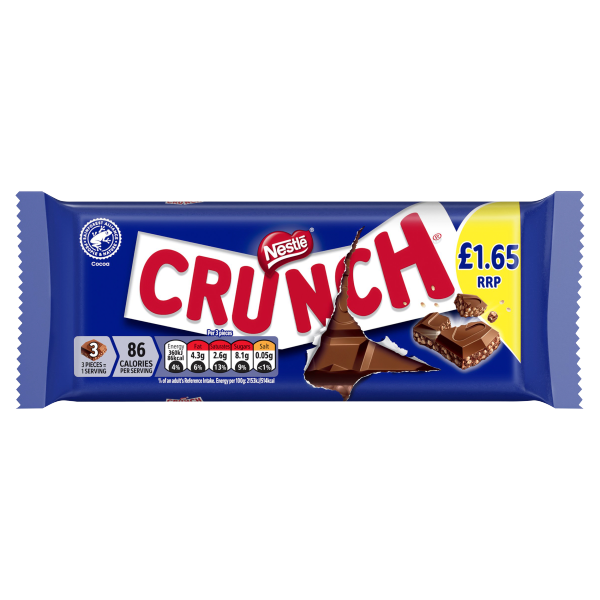 Nestle Crunch® Chocolate Bar, 4.4 Oz