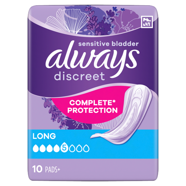 Always pads deals incontinence