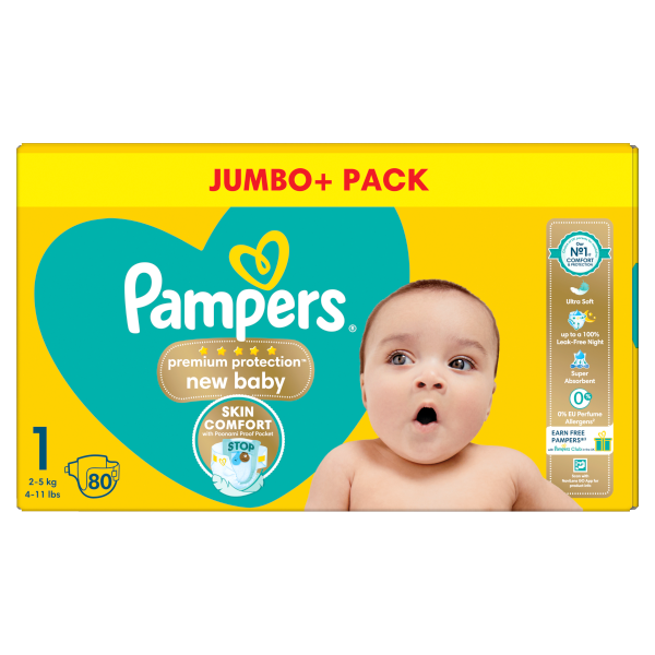 Pampers premium protection couches taille 6 13kg + x90