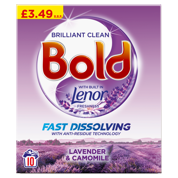Bold 2in1 Washing Powder Lavender and Camomile 10 Washes 650G We Get