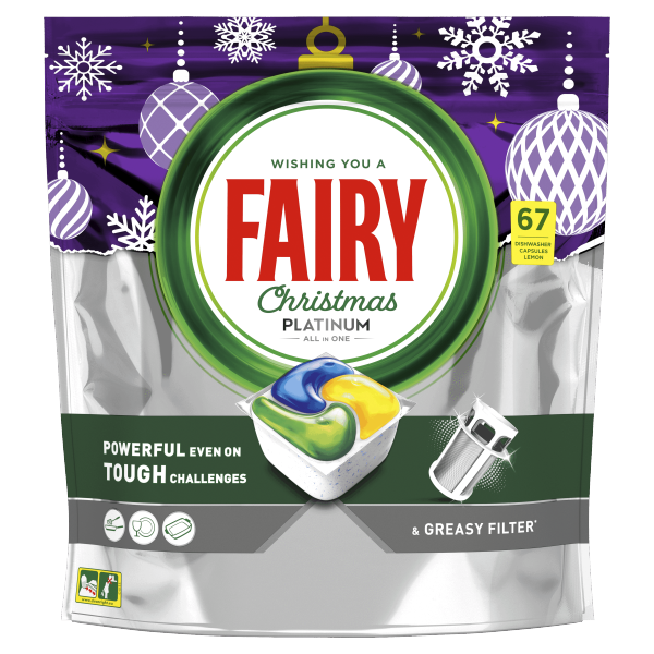Fairy Dishwasher Platinum Lemon 67 Pack We Get Any Stock