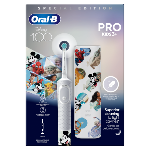 OralB Pro Kids Disney Special Edition Electric Toothbrush Designed By