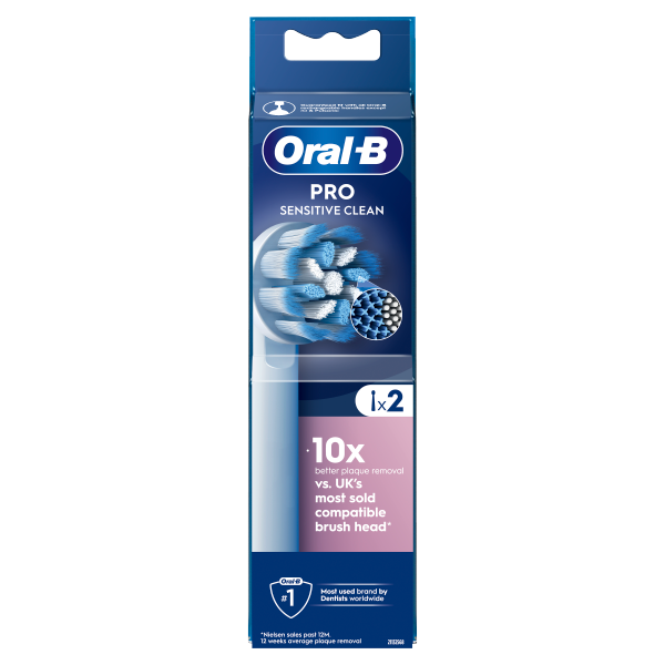 OralB CrossAction Power Toothbrush Refill Heads 2's We Get Any Stock
