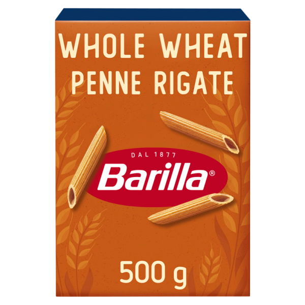 Barilla Pasta Penne Rigate Wholewheat pasta 500g