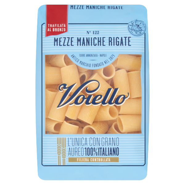 Voiello Mezze Maniche Rigate No 122 500g