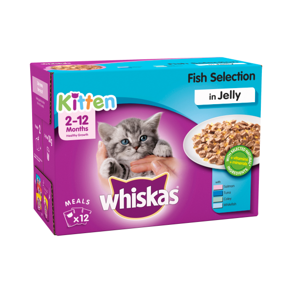 Whiskas cat food sachets hotsell