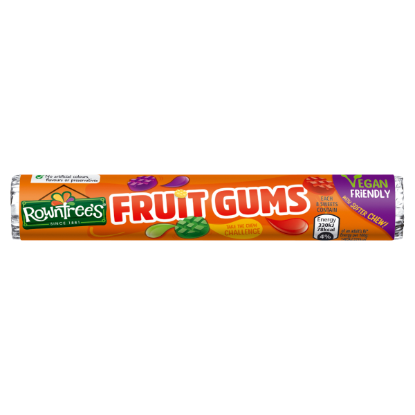 Rowntrees Fruit Gums Tube 47g We Get Any Stock