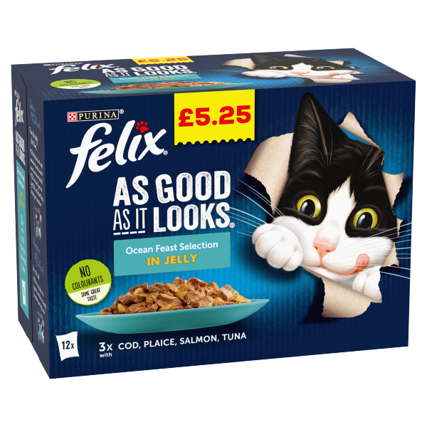 Felix cat clearance food 40 pouches