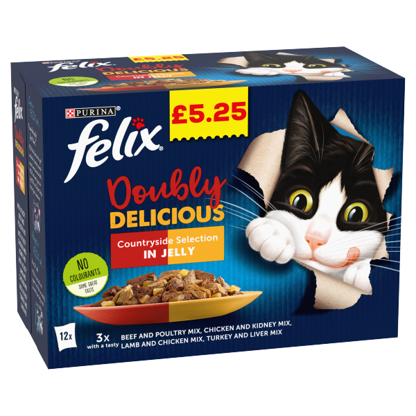 Felix cat food outlet on sale