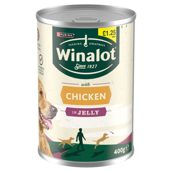 Winalot Classics  Chicken In Jelly  Pmp £1.25 12X400g