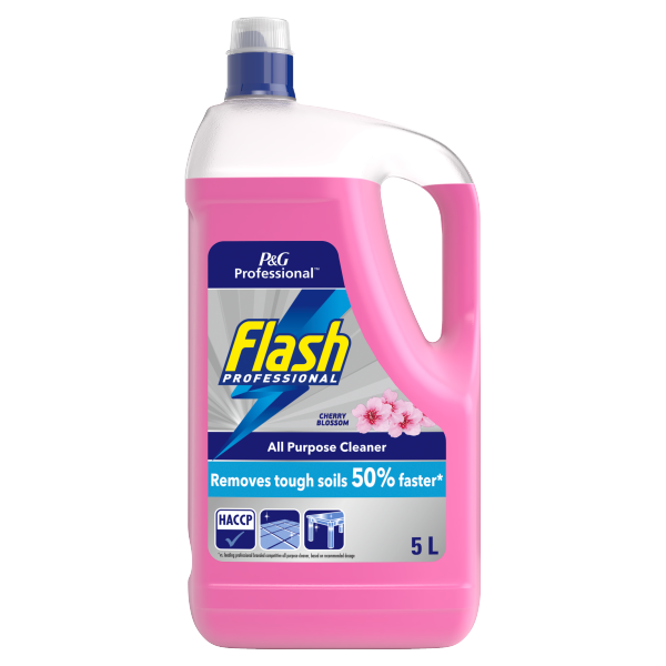 Flash Professional All Purpose Cleaner Cherry Blossom , Removes tough