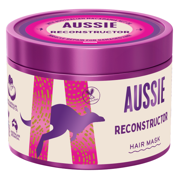 Aussie Reconstructor Hair Mask 500ml to Revive and Moisturise Dry and Damaged Hair