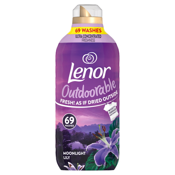 Lenor Outdoorable Fabric Conditioner 69 Washes, Moonlight Lily