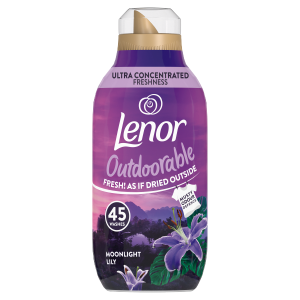 Lenor Outdoorable Fabric Conditioner 45 Washes, Moonlight Lily