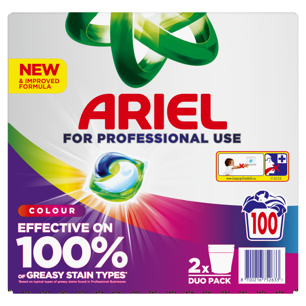 Ariel Professional LiquiPods Colour 2x50 100's