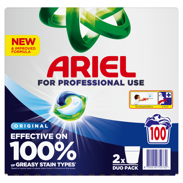 Ariel Professional LiquiPods Regular 2x50 100's