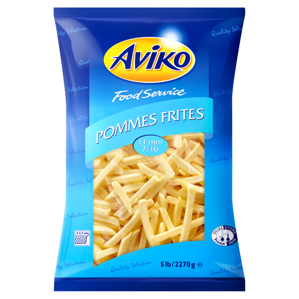 Aviko Medium Cut Chips 7/16 (2.27Kg)