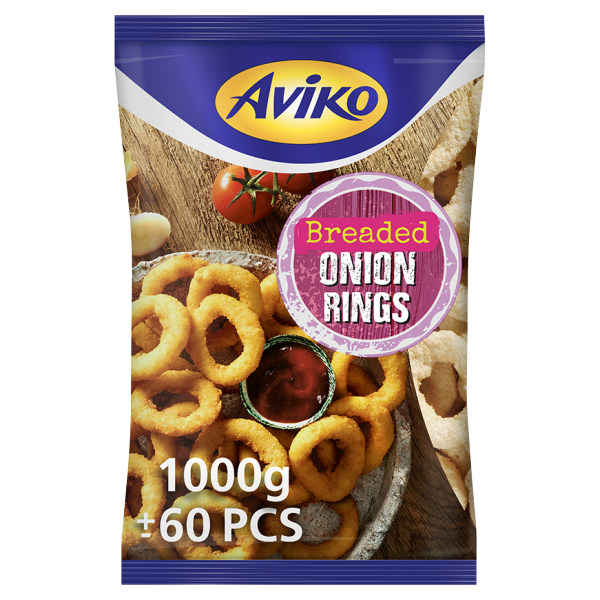 Aviko Appetizzzers Breaded Onion Rings 1000g