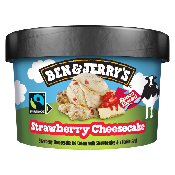 Ben & Jerry's Strawberry Cheesecake Ice Cream 100ml