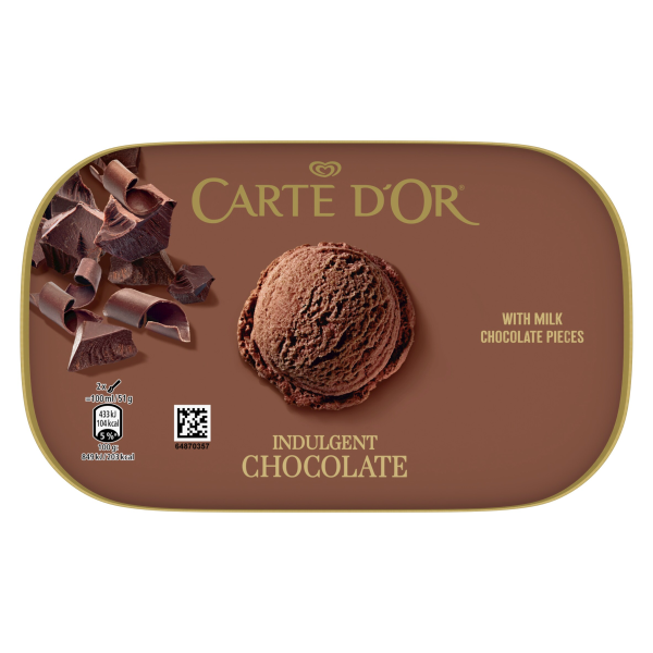 Carte D'or  Ice Cream Dessert Indulgent Chocolate 900 ml 