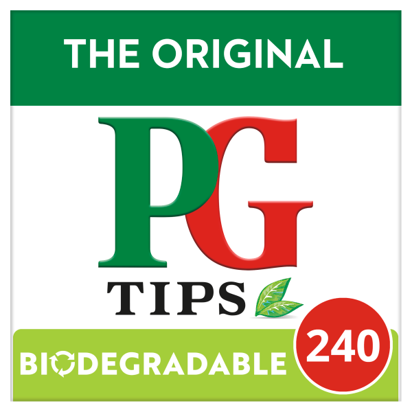 PG tips Original Biodegradable Tea Bags 240 We Get Any Stock