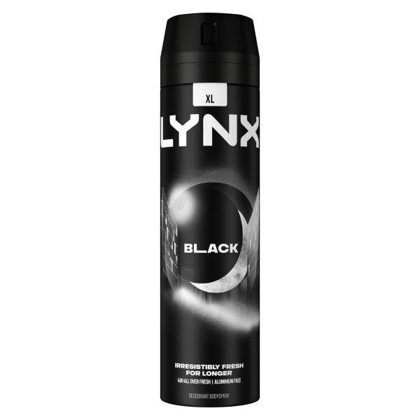 Lynx  Deodorant Bodyspray Black 200 ml 