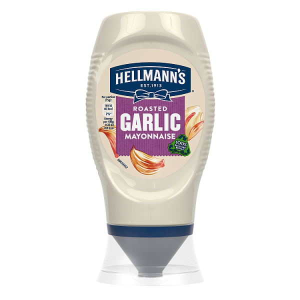 Hellmann's Roasted Garlic Mayonnaise 250ml