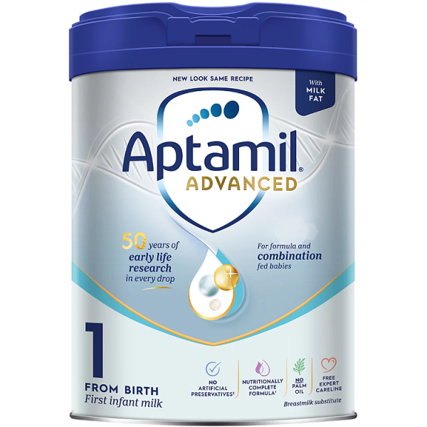 Aptamil Advanced 1 First Infant Baby Milk Powder 800g