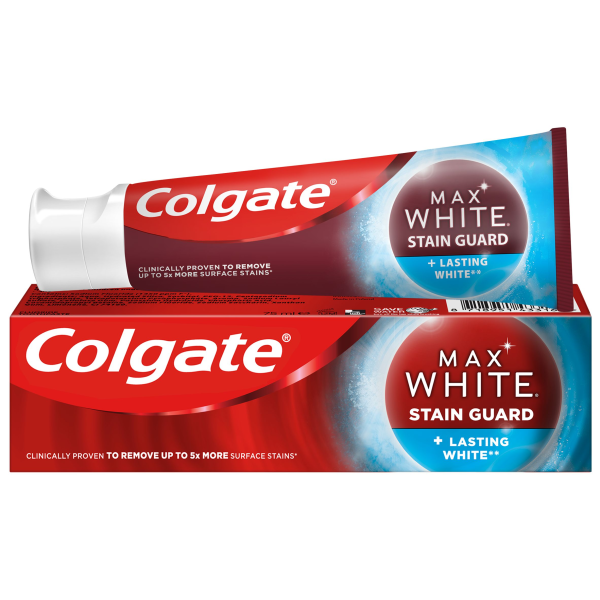 Colgate Max White Toothpaste Stain Guard 75ml We Get Any Stock