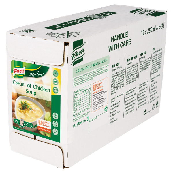 Knorr 100% Soup Bag Chicken 250ml
