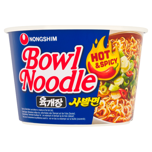 Nongshim Hot & Spicy Bowl Noodle 100g