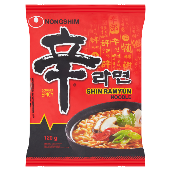 Nongshim Shin Ramyun Gourmet Spicy Noodle 120g