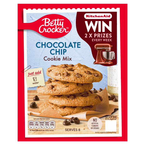 Betty Crocker Chocolate Chip Cookie Mix 200g