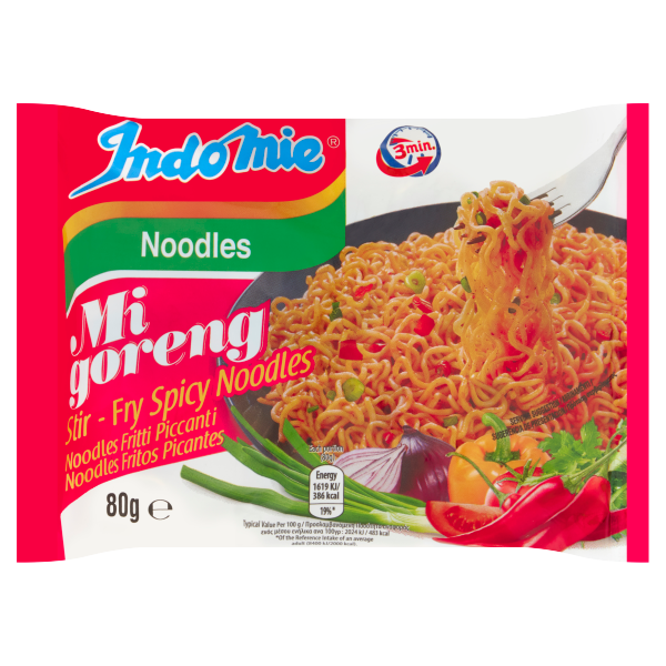 Indomie Mi Goreng Stir - Fry Spicy Noodles 80g