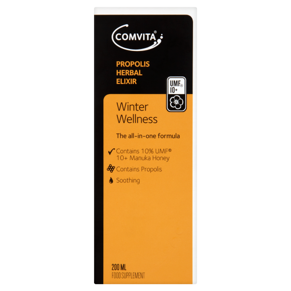 Comvita Winter Wellness UMF 10+ Propolis Herbal Elixir 200ml