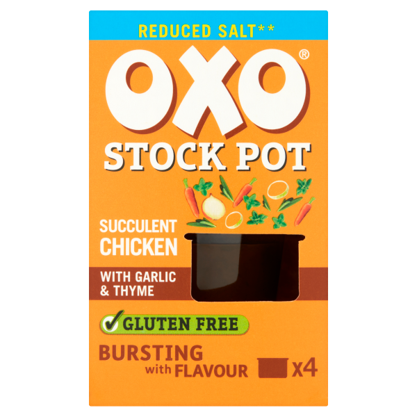 OXO Reduced Salt Chicken Stock Pots 4 x 20g We Get Any Stock