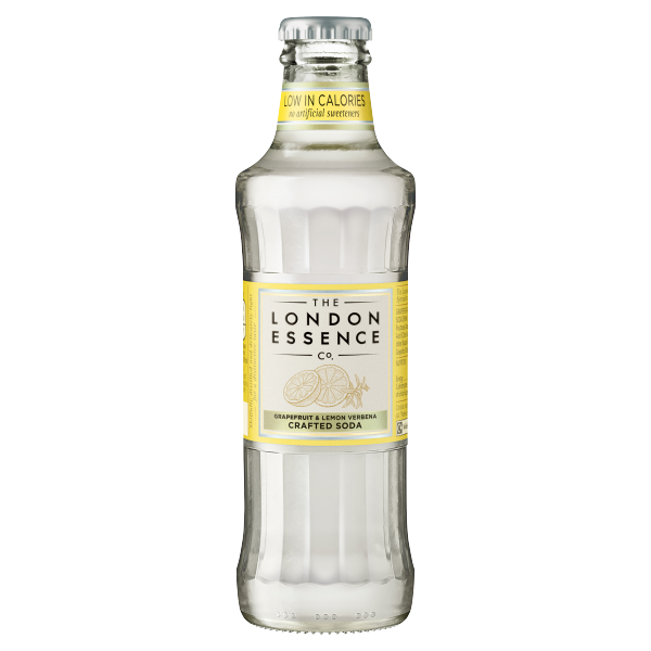 London Essence Co. Grapefruit & Lemon Verbena Crafted Soda 200ml We