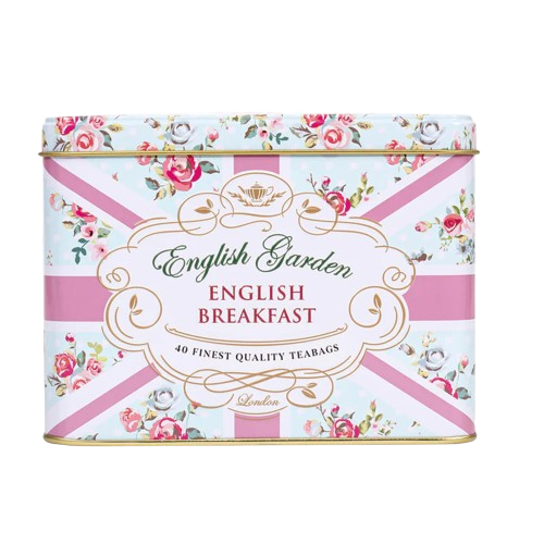 Ahmad Teas English Garden Caddy English Breakfast 41 Teabags