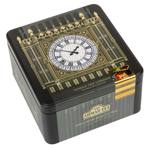 Ahmad Teas Big Ben Collection Black 40 Teabags