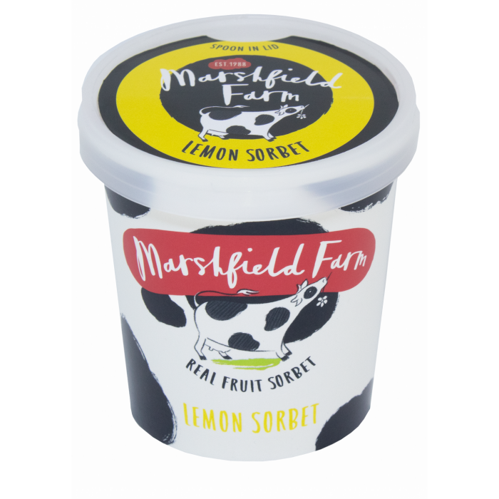 Marshfield Lemon Sorbet Cup 125ml