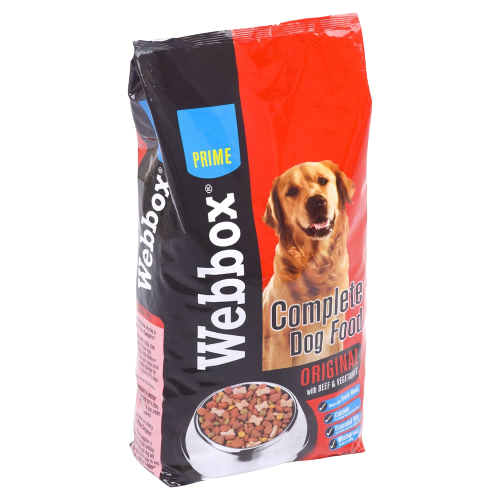 Webbox Complete Dog Food, Beef & Vegetables 2.5kg