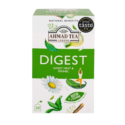 Ahmad Teas Digest Sweet Mint in Fennel 20 Teabags