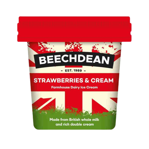 Beechdean Strawberries & Cream 140ml