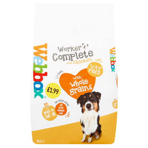 Webbox Complete Dog Food , Chicken Pm £1.99 2kg
